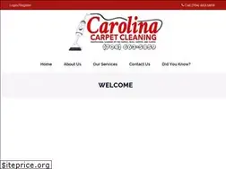 Sites similar to carolinacarpetcleaning.net