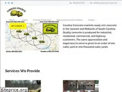 Sites similar to carolinaconcrete.net
