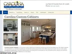 Sites similar to carolinacustomcabinet.com
