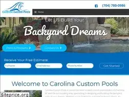 Sites similar to carolinacustompools.com