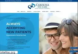 Sites similar to carolinaeyecarenc.com