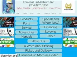 Sites similar to carolinafunmachines.com