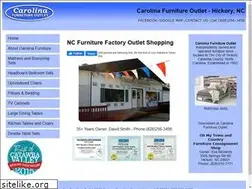 Sites similar to carolinafurnitureoutlet.com