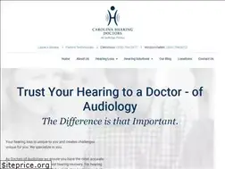 Sites similar to carolinahearingdoctors.com