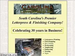 Sites similar to carolinaletterpress.com
