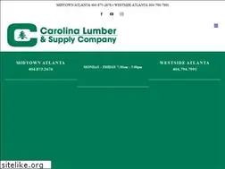 Sites similar to carolinalumber.com