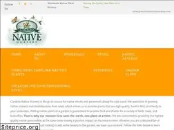 Sites similar to carolinanativenursery.com
