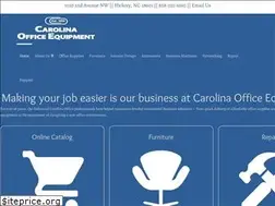 Sites similar to carolinaofficeequipment.com