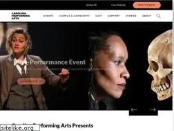 Sites similar to carolinaperformingarts.org
