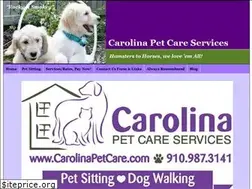 Sites similar to carolinapetcare.com
