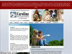 Sites similar to carolinapetcremation.com