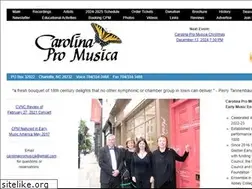 Sites similar to carolinapromusica.org