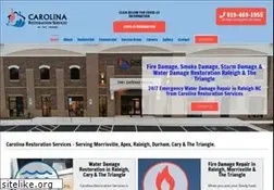 Sites similar to carolinarestorationservices.com