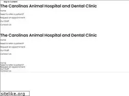 Sites similar to carolinasanimalhospital.com