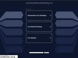 Sites similar to carolinasfinestdetailing.me