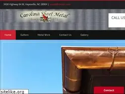 Sites similar to carolinasheetmetalgutters.com