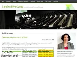 Sites similar to carolinasilvacorrea.cl