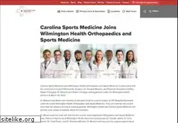 Sites similar to carolinasportsmed.com