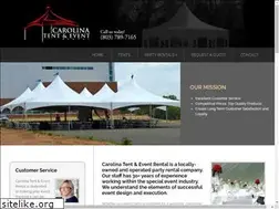 Sites similar to carolinatent.com