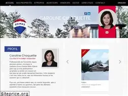 Sites similar to carolinechoquette.ca