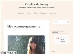Sites similar to carolinedesurany.com