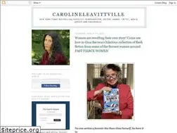 Sites similar to carolineleavittville.blogspot.com
