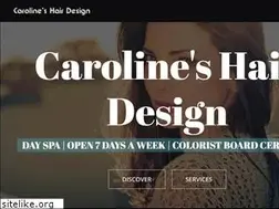 Sites similar to carolineshairdesign.com