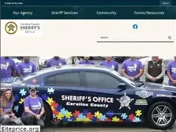 Sites similar to carolinesheriff.org