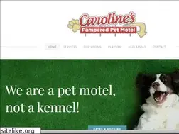 Sites similar to carolinespamperedpetmotel.com