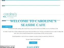 Sites similar to carolinesseasidecafe.com
