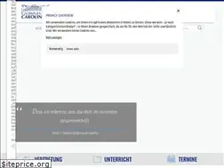 Sites similar to carolinum.de