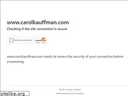 Sites similar to carolkauffman.com