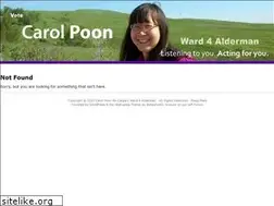 Sites similar to carolpoon.com