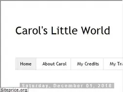 Sites similar to carols-world.blogspot.com