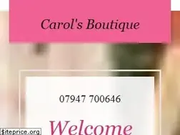 Sites similar to carolsboutiques.com