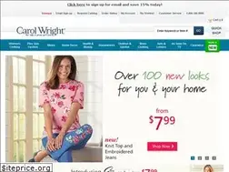Sites similar to carolwright.com