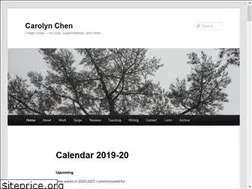 Sites similar to carolyn-chen.com