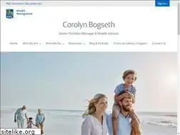 Sites similar to carolynbogseth.com
