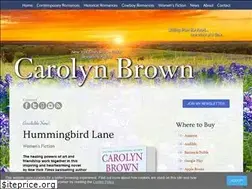 Sites similar to carolynbrownbooks.com