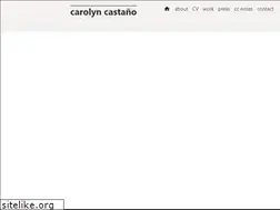 Sites similar to carolyncastano.com