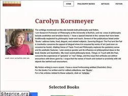 Sites similar to carolynkorsmeyer.com