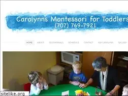 Sites similar to carolynnsmontessori.com