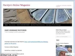 Sites similar to carolynsonlinemagazine.wordpress.com