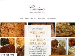 Sites similar to carolynsoulfoods.com