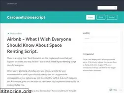 Sites similar to carousellclonescript.wordpress.com