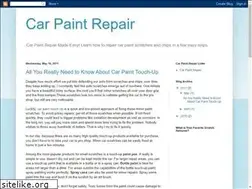 Sites similar to carpaintrepairblog.blogspot.com