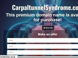 Sites similar to carpaltunnelsyndrome.com
