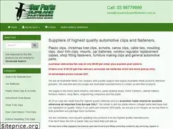Sites similar to carpartsclipsandfasteners.com.au