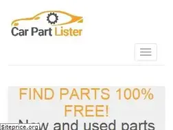 Sites similar to carpartsfinder.co.uk