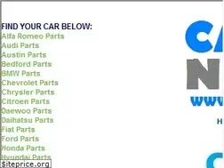 Sites similar to carpartsnetwork.co.uk